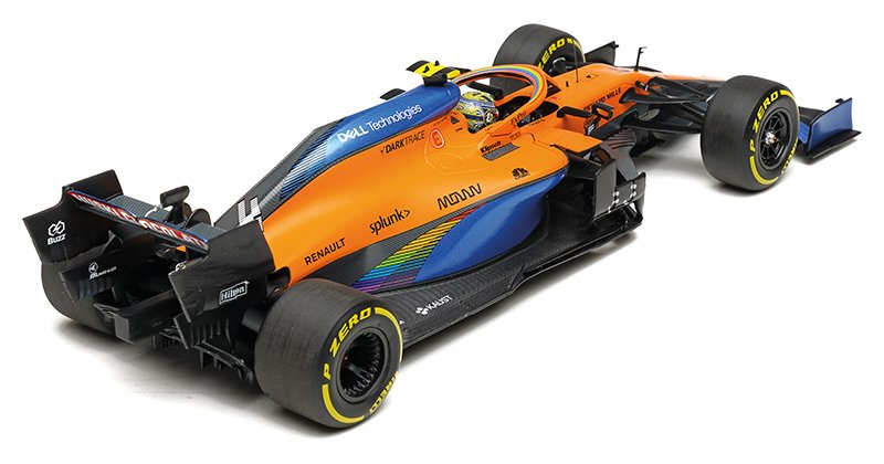 Norris 2020 McLaren Austrian GP MCL35 back